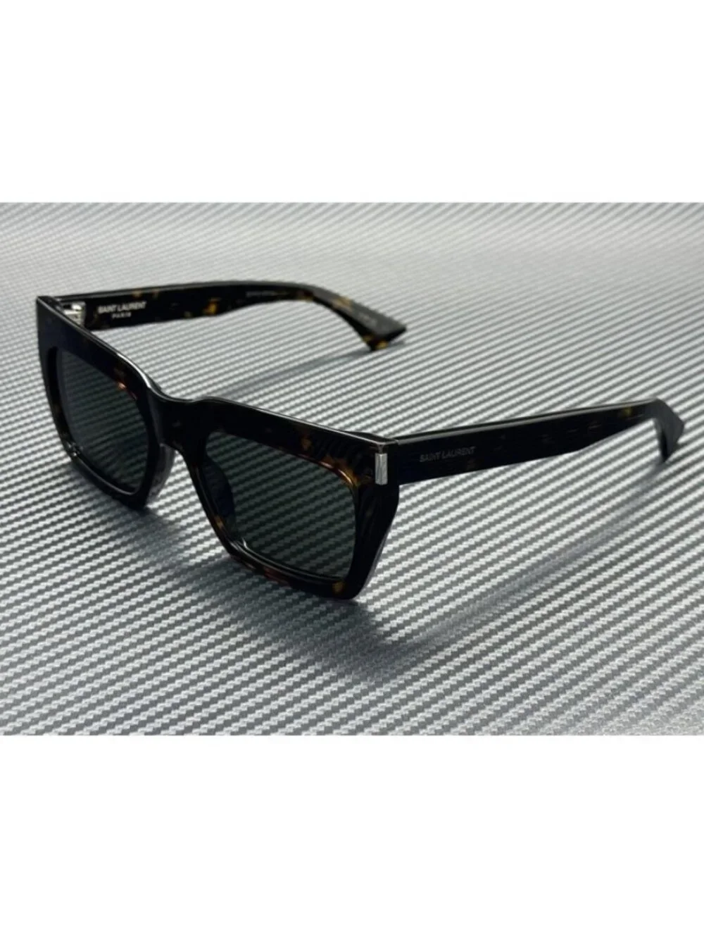 New Saint Laurent Men Havana Sunglasses 55-19-145